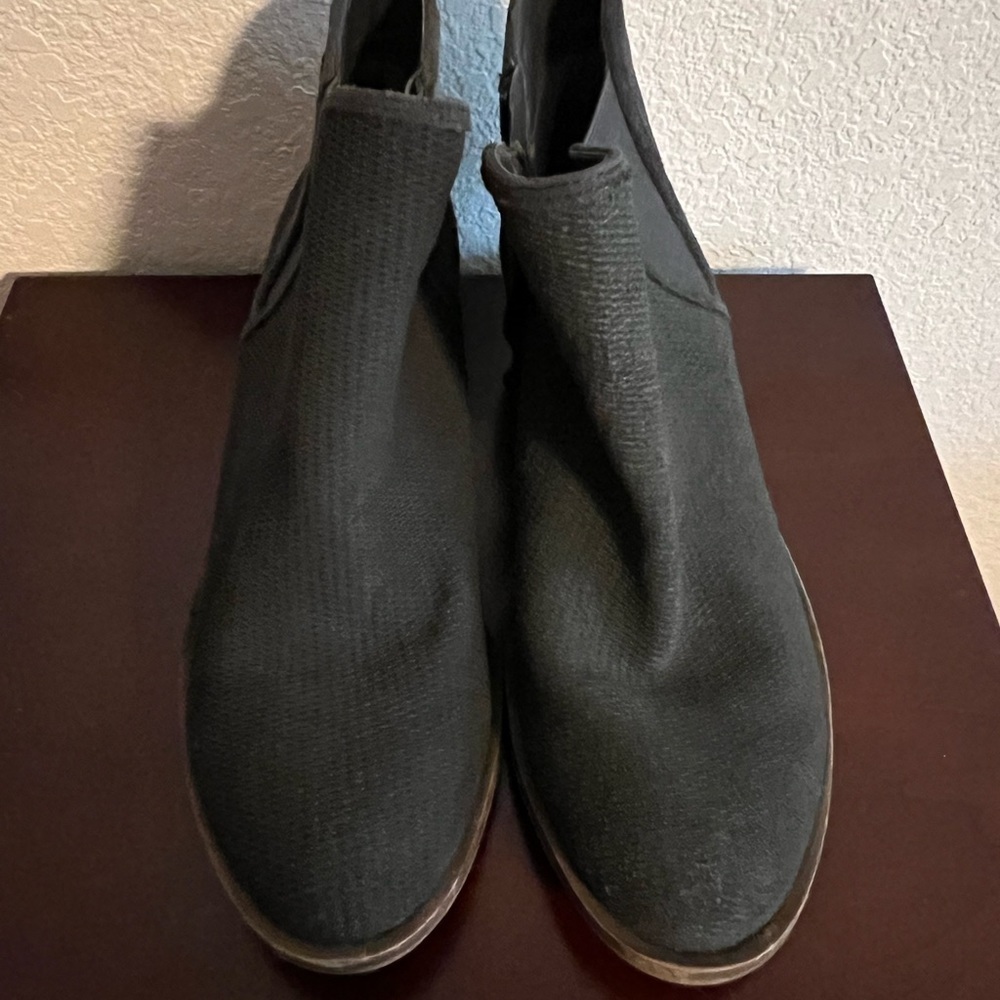 Black Kensie Gerona Zipper Boots Size 6.5 - Picture 4 of 12